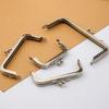 Square Wallet  Accessories Craft DIY Bags Parts Purse Clasp Purse Frame Kiss Clasp Closure Clutch