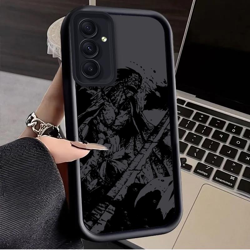 Anime Bleach Case for Samsung Galaxy S24 S23 S22 S21 Ultra Plus S20 FE A55 A54 A53 A52 A52S A51 A50 A50S A35 A34 Silicone Cover