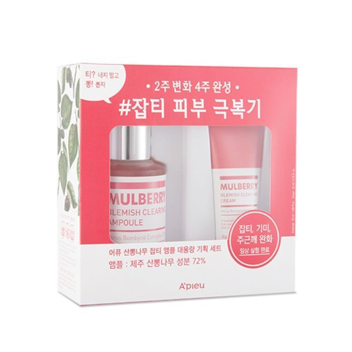 A PIEU Mulberry Spot Ampoule Large Capacity Planning Set (50ml Ampoule + 22ml Cream Gift) (14853537)