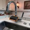 Hanging Kitchen Sink Drain Rack Sponge & Scrubber Holder Quick Dry Sink Organizer for Kitchen Accessories