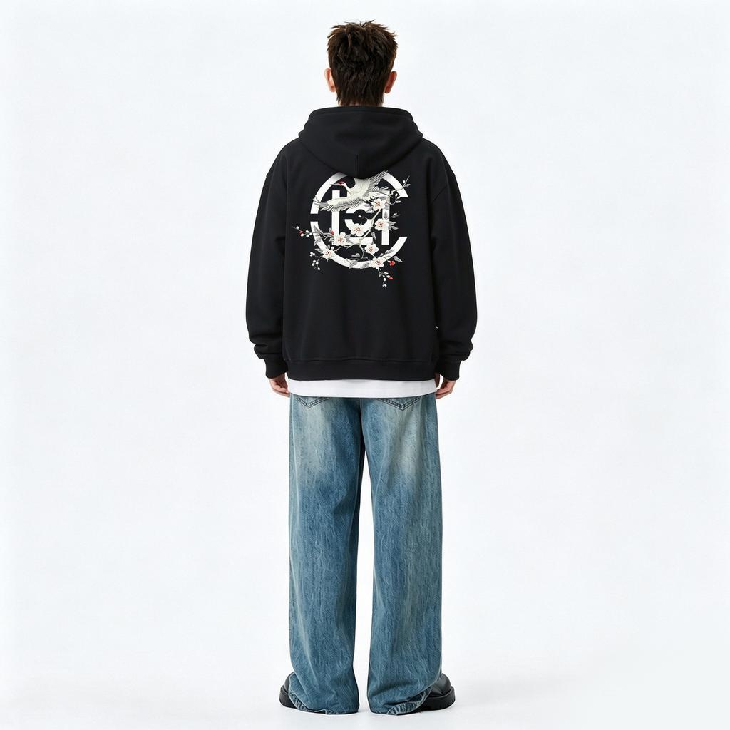 CLOT Sweatshirts Unisex Hooded Non Detachable Moderate Straight Fit FL2630120A060013-T1