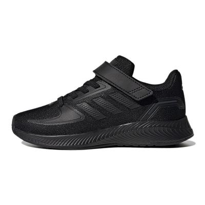 Runfalcon 2.0 K Rutschfest, Abriebfest, Leicht Niedrig geschnitten Kinder Laufschuhe Schwarz Kinder GX3529