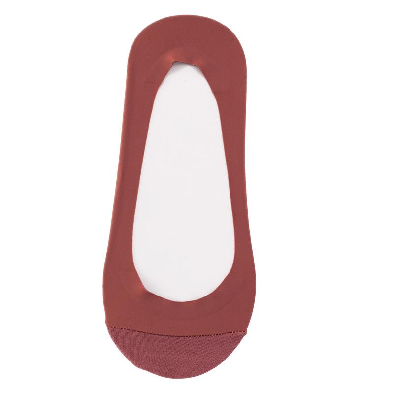 Women's Non-Slip Ice Silk Low-Cut Invisible Socks for High Heels - Summer Thin Boat Style
