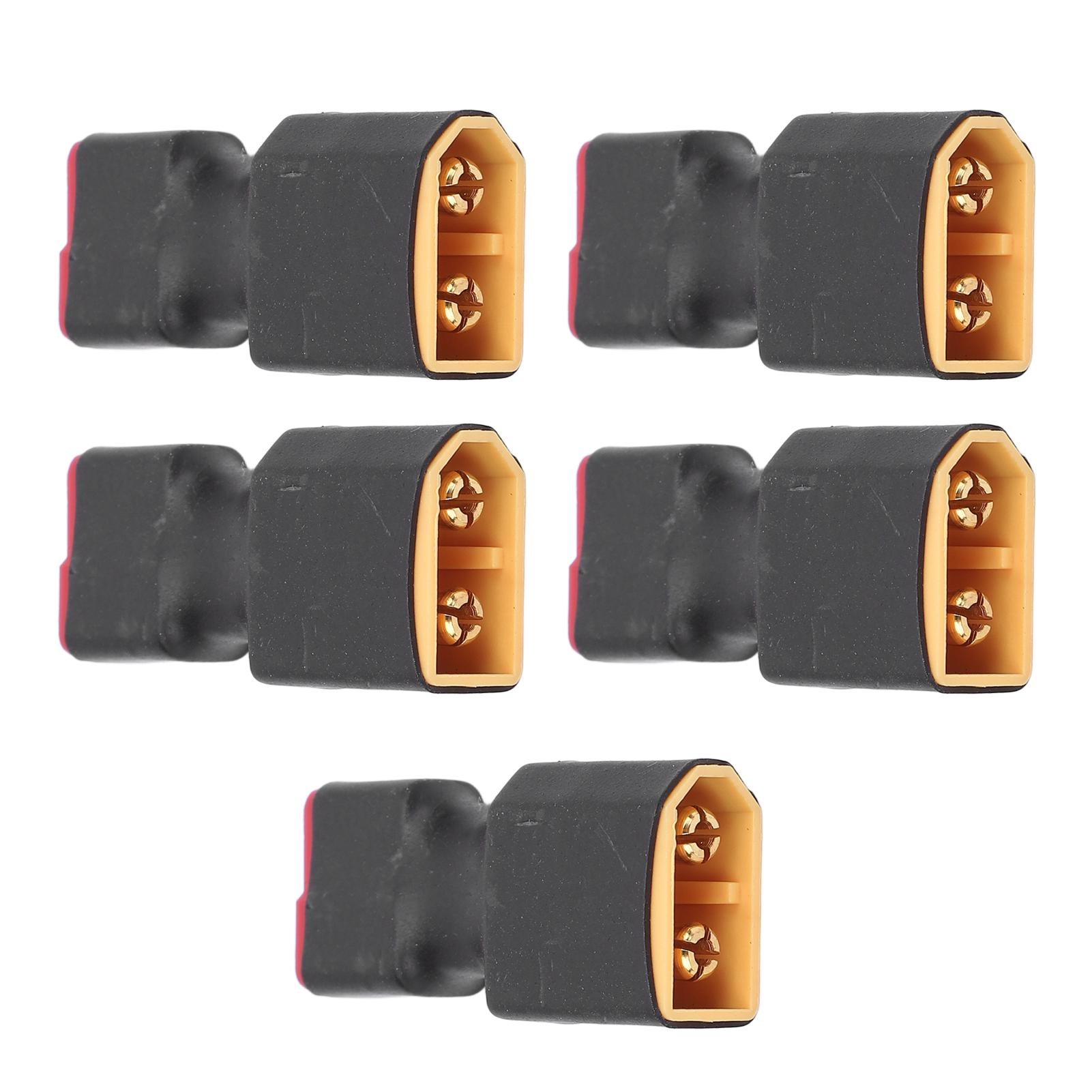 

5 шт. Перехідник-роз єм XT60 (мама) - T-Plug (мама) для RC-автомобіля ESC без проводів, перехідник для акумулятора