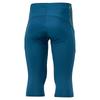 Soccer Training Pants, 3/4 Length, Slim Fit, Unisex, P2MDB037, Deep Emerald, Size L