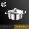 Stainless Steel Induction Cooker Mandarin Duck Hot Pot