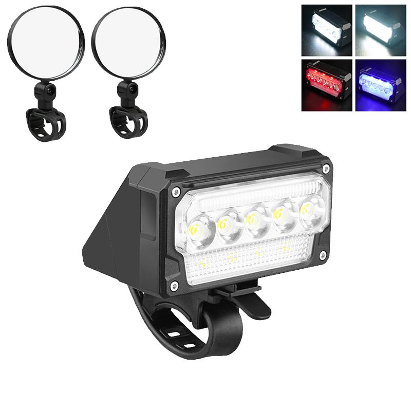 Bicycle Front Light Super Bright Bicycle Light Waterproof Bike Flashlight Rechargeable Bicycle Head Light Cycling Accessories