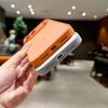 Magnetic Wireless Charging Matte Texture Case for iPhone 17 Pro - Dual-tone Orange
