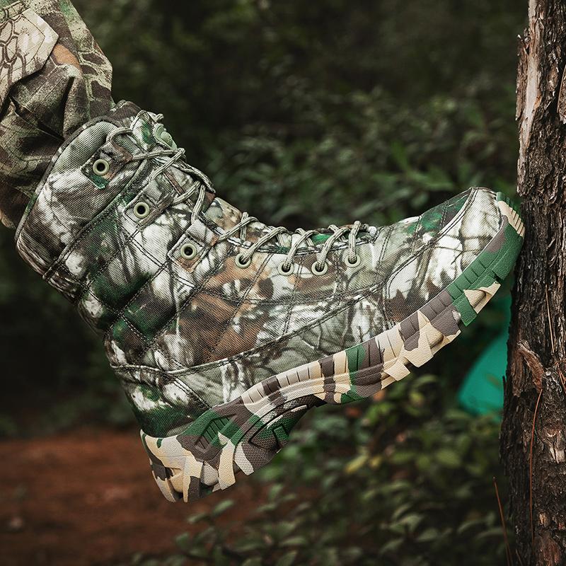 Mens Military Running Shoes Ankle Boots Men Outdoor Autumn Climbing Shoes Man Boots Winter Thickness Shoes for Men