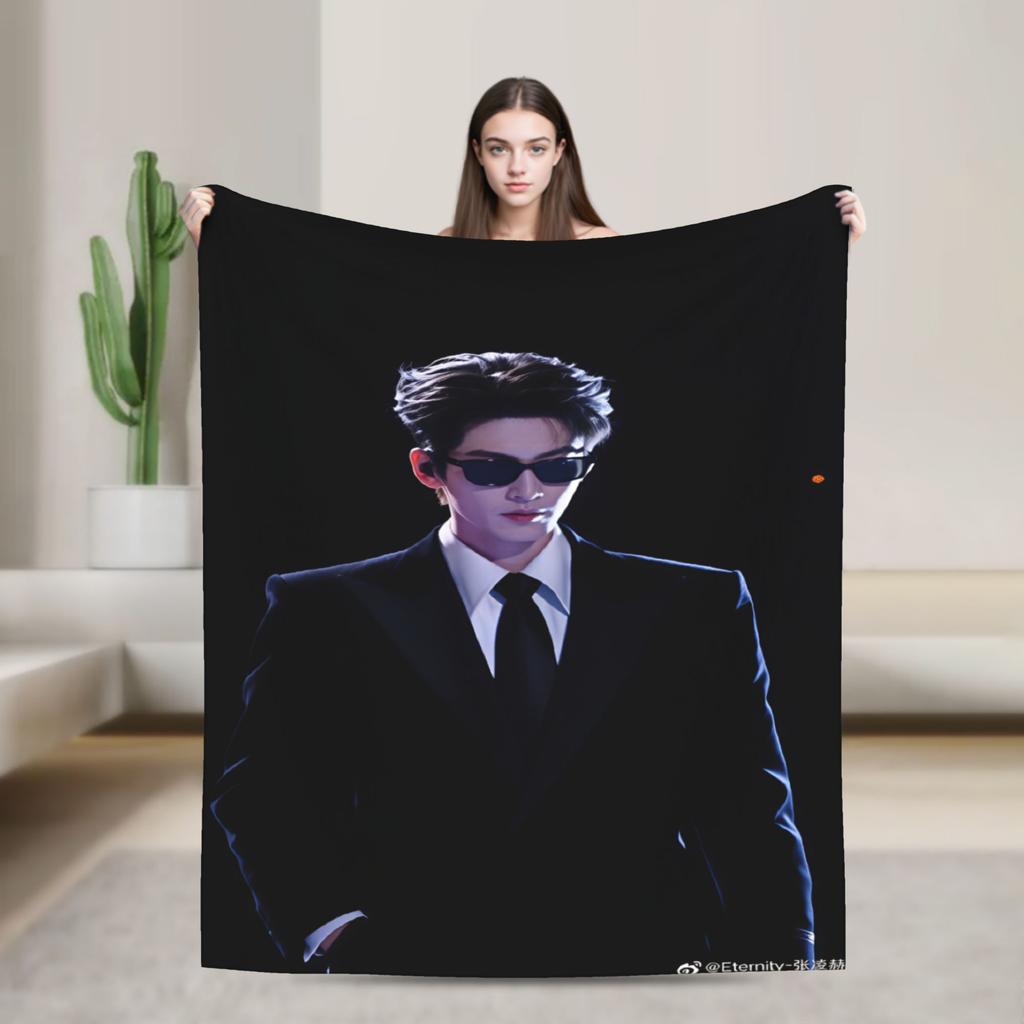 Zhang Linghe Blanket Airplane Travel Flannel Throw Blanket For Couch Chair Warm Custom Quality Bedspread Gift Idea