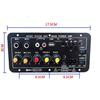 Audio Amplifier Board 30-120W Support Dual Microphone Bluetooth Amplificatore Subwoof for 4Ohm Speaker 12V 24V 110V 220V