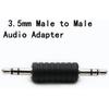 3-Pack 3.5mm Jack To 3.5mm Audio Male Adapter Connectors