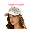 Adjustable Summer Baseball Cap Hollow Floral Outdoor Sun Hat Breathable Baseball Hat  Sport Wear