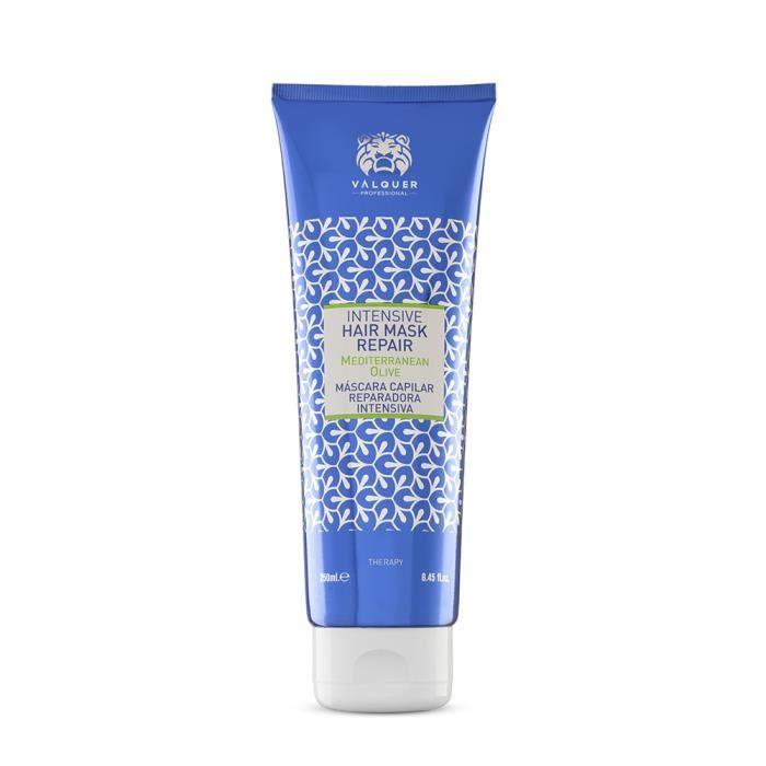 Masque capillaire - VALQUER - INTENSIF - Réparateur d'olive - 250 ML - Cheveux secs