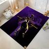 "Basketball Player 24 Black Mamba Rug" Non-slip rug suitable for living room and bedroom sofas.