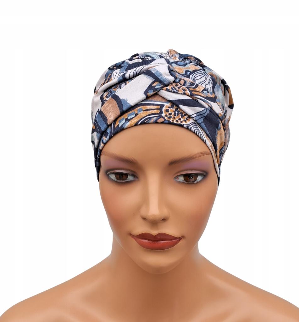 Elegante Turbante Sara 547 Anche Dopo la Chemioterapia Migliore Protezione e Comfort