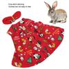 Rabbits Vest Lsh Cute   Brthable Bunny Clothes with Traction Rope for Guin Pigs Hedgehogs