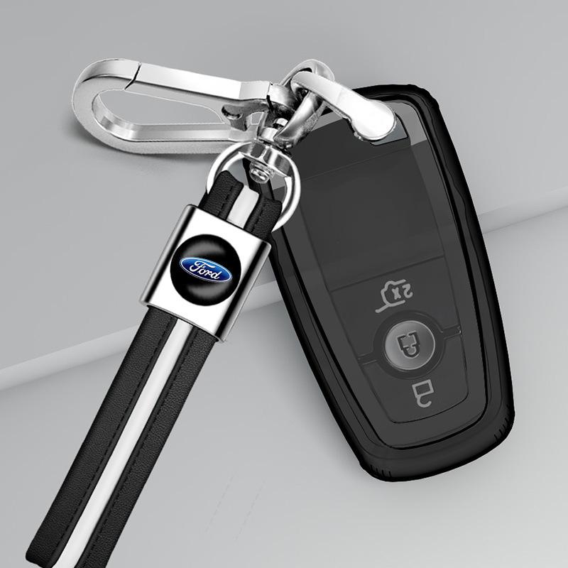 Ford Focus Key Case for Mondeo, Everest, Ecosport, Ranger - Transparent Shell for Men and Women