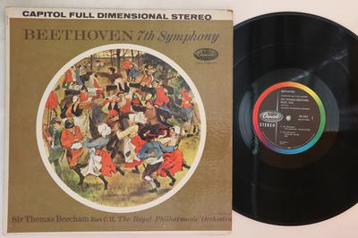 LP Record SIR THOMAS BEECHAM - Beethoven: 7th Symphony SG7223 CAPITOL US Classical Used