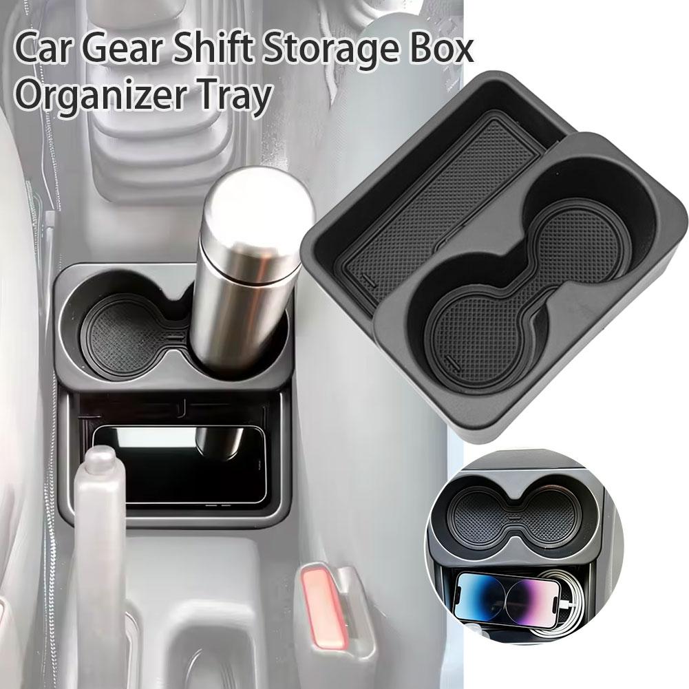 Car Center Console Gear Shift Storage Box Cup Holder Organizer Tray MT Model For Suzuki Jimny JB23 JB33 JB43 1998-2018 Accessory