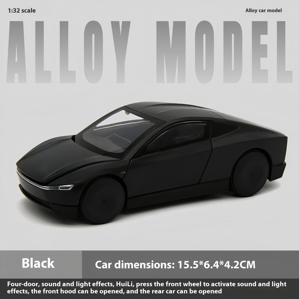 1:32 Cool futuristic alloy model car, cool sound and light, exquisite desktop ornaments, Christmas/birthday gifts
