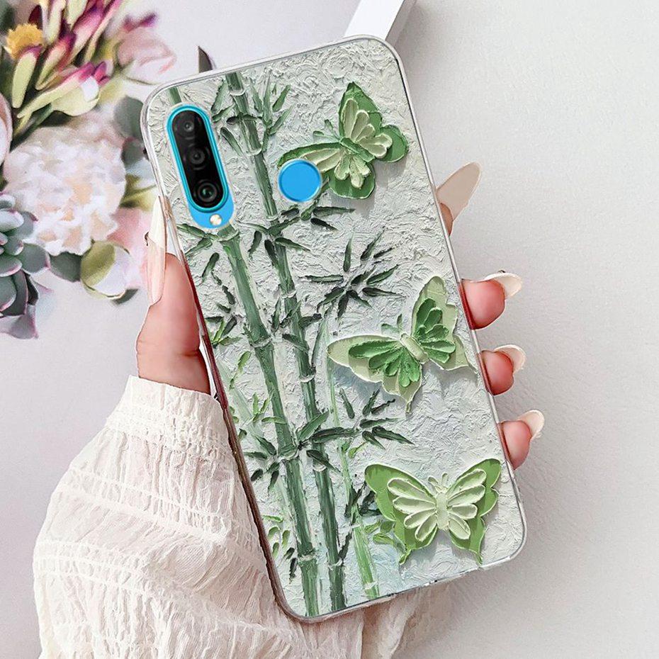 Cute Cartoon Case For Huawei P30 Lite P30 Pro Soft Silicone TPU Back Cover For Huawei P30lite P 30 P30Pro Phone Cases
