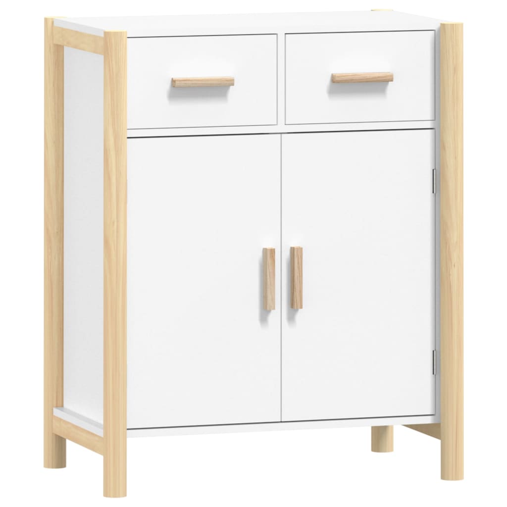 Sideboard White 62 x 38 x 75 cm Particleboard