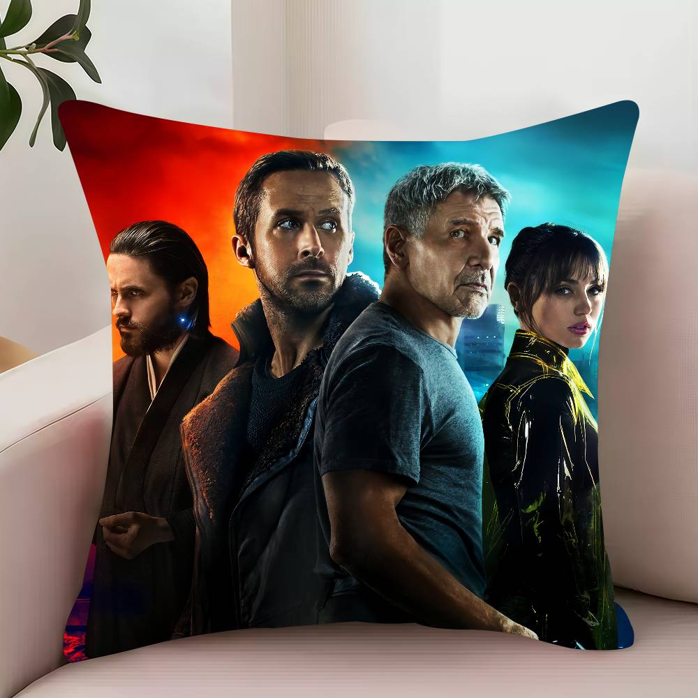 Movie B-Blade R-Runner 2049 Pillow Case Decor Protective Covers Comfortable Soft For Sofa Living Room Home Office