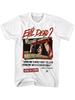 Evil Dead 2 80s Movie Poster Vintage Style Short Sleeve T Shirts Graphic Tees