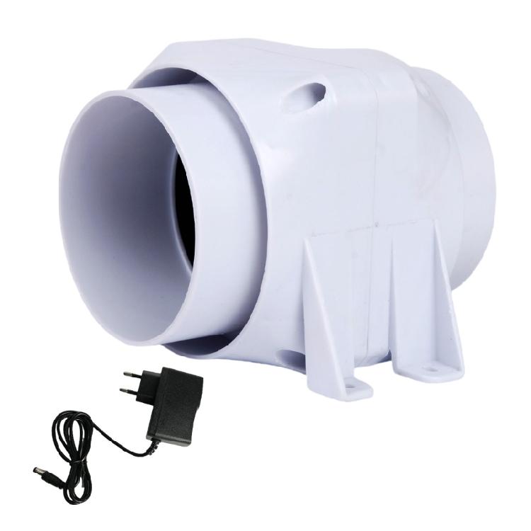 4inch Exhaust Fan Home Inline Pipe Duct Fan Bathroom Extractors Ventilation Kitchen Toilet Wall Air Ventilator Fan