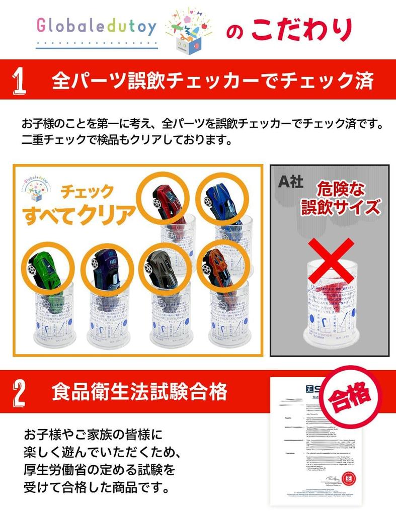 Recommended by Educational Toy Mini Car and Checker A great birthday gift for boys and girls ages and Sanitation Law Japanese Professionals Cars,