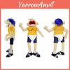Morbida e Amica della Pelle Marionetta a Mano Peluche Cartone Animato Jeffy per Bambini e Adulti Regalo Perfetto per Natale e Compleanno!