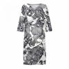 Women's  V-Neck Short Sleeve Dress  Casual Print Dress Beach Dresses Boho Dress
