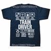 Funny Train Driver Job Profession T Shirts Graphic Cotton Streetwear Short Sleeve O-Neck Harajuku Hip Hop T-shirt Mens Clothing
