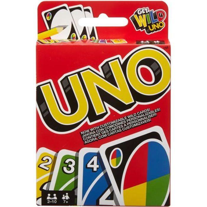 Mattel Games Uno - Family Card Game - Ages 7 and Up W2087
