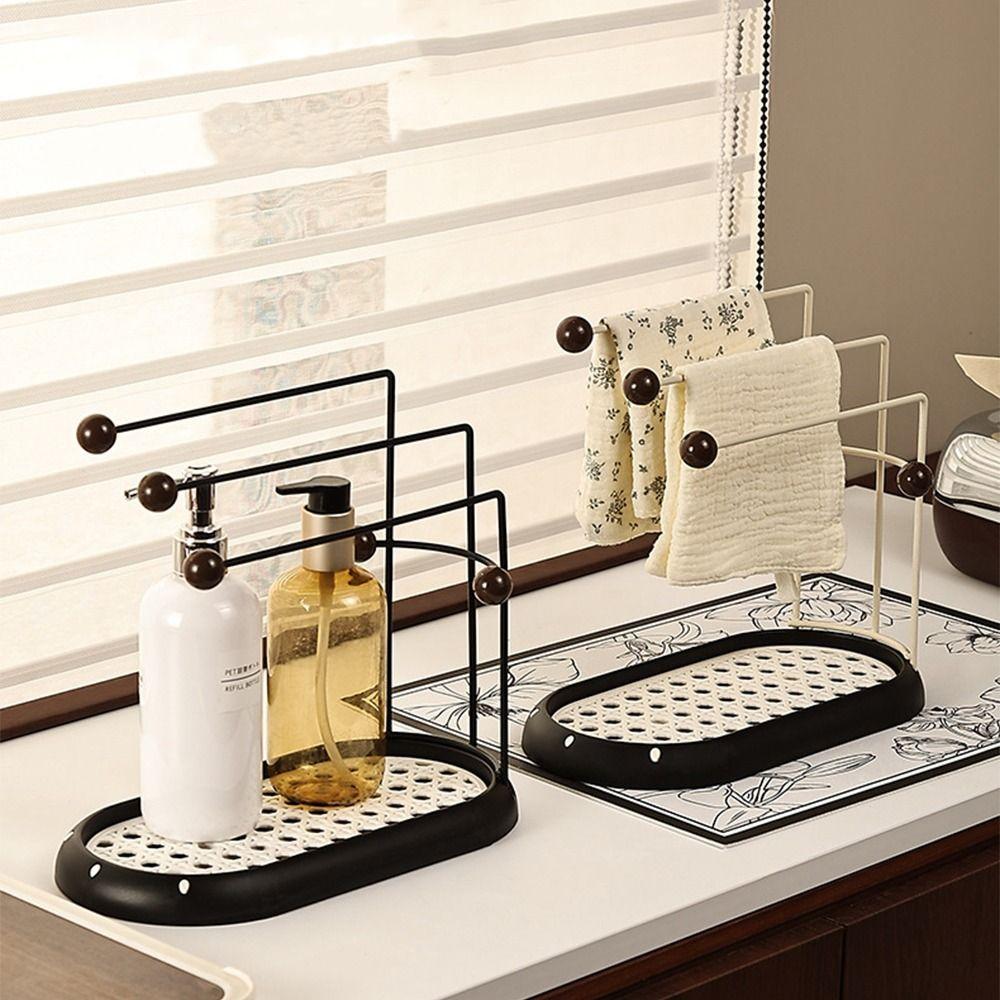 Multi-Layered Dish Rag Holder Household Necklace Display Stand Kitchen Rag Rack  Desktop Display