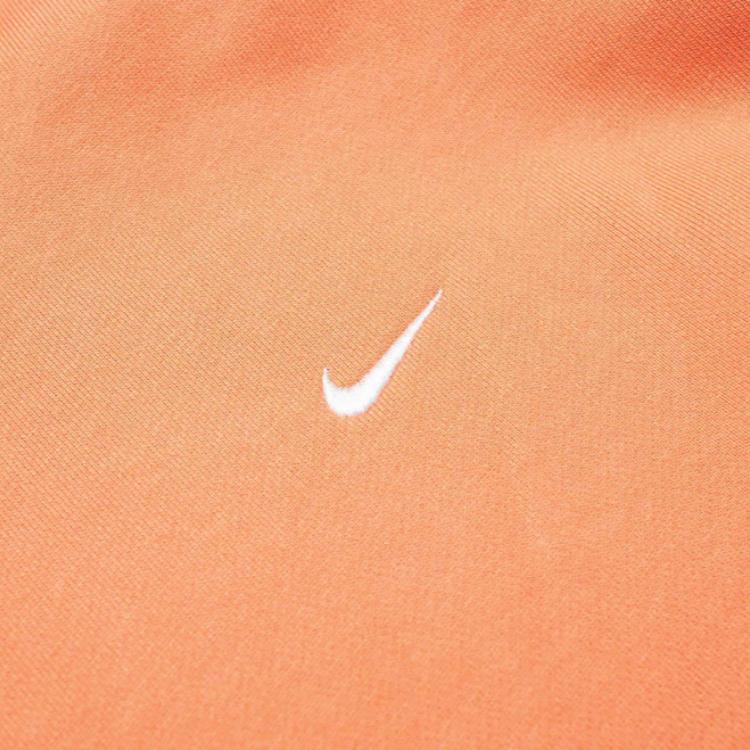 Nike Solid Color Drawstring Hooded Long Sleeve Sweatshirt Men Tops Orange CV0552-863