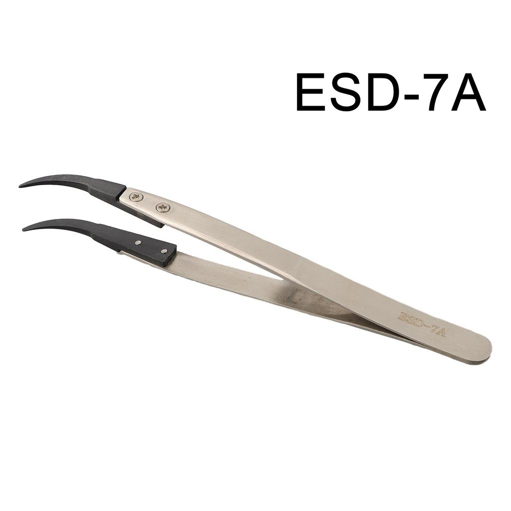 Industrial Tweezers Curved Straight Detachable Industrial