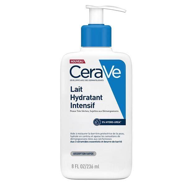 Lait hydratant - CeraVe - Intensif - 236ml - Hypoallergénique - Peaux très sèches