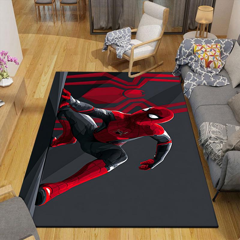 1Pc Spiderman Far Home Rug, Office Carpet Indoor Outdoor Doormat, Non-Slip, Comfortable, Living, Christmas Halloween, Xmas Gift S1222