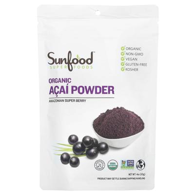Organic Acai Powder, 4 Z (113 G)