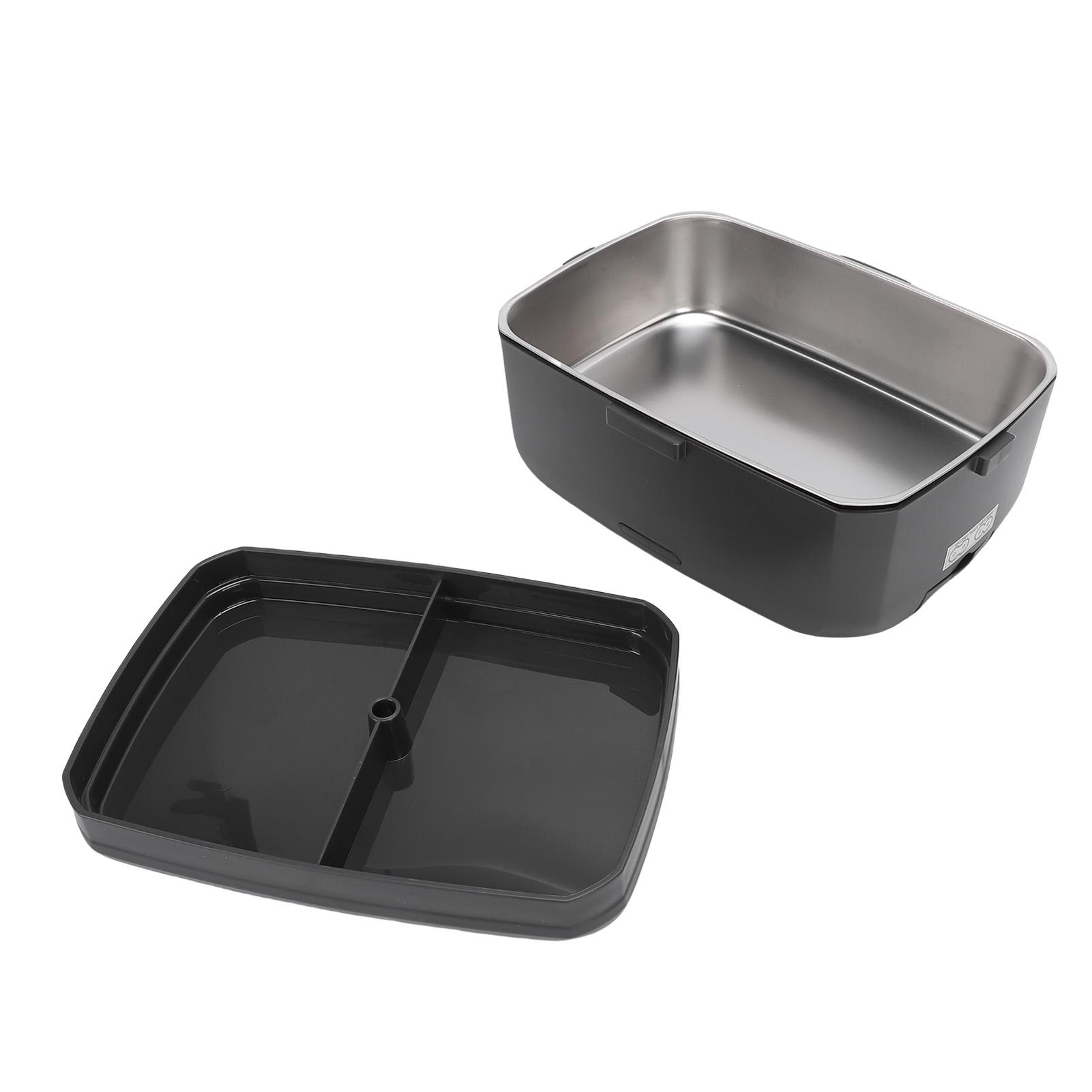 

Electric Lunch Box 3L Double Layer SUS304 Liner Dishwasher Safe Portable Food Warmer for Home Car Travel Cooking Rice
