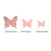 12Pcs/lot 3D Butterfly Mirror Wall Sticker Decal Wall Art Removable Wedding Decoration Kids Room Decoration Sticker