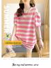 Korean-Style Women's Casual Summer Sportswear Set: Short-Sleeve Top and Shorts, Loose Fit, Perfect for Students and Running