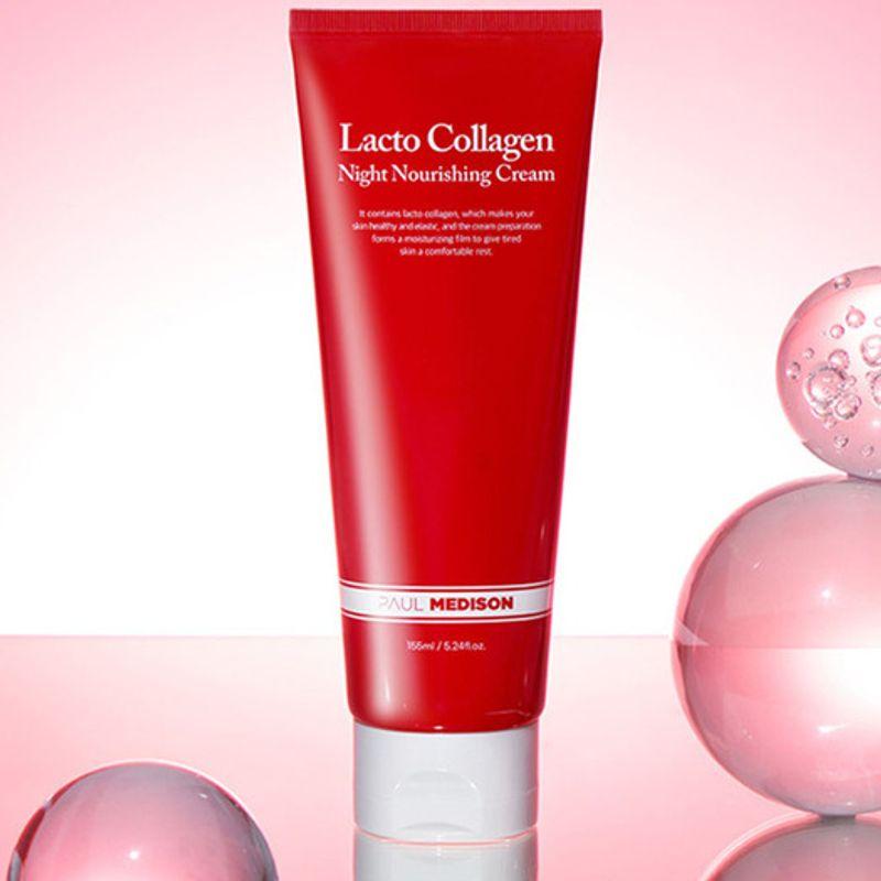 PAUL MEDISON Lacto Collagen Night Nourishing Cream 155ml Lacto Collagen Nutrition Cream