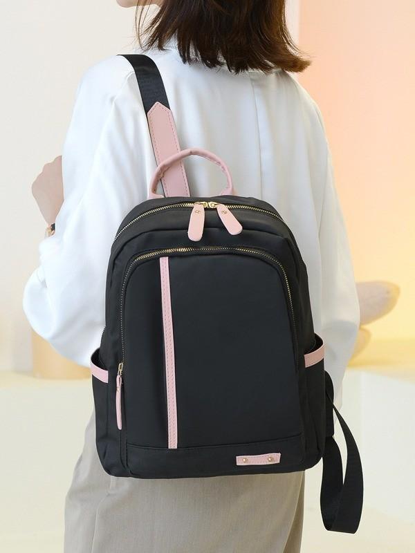 Oxford Cloth Backpack For Women With Waterproof Design And Large Capacity For Daily Use