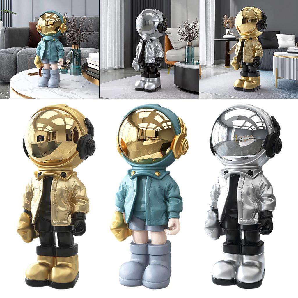 Nordic Style Astronaut Statue Spaceman Resin Great Gift Creative Collectible Figurine Art Toys for Desktop Decoration Home Decor