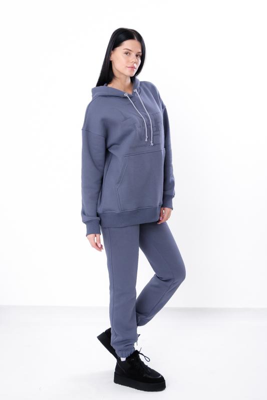 Damen Gemütliches Wintersport-Set – Oversized Hoodie & Jogginghose mit praktischen Taschen, warm & strapazierfähig, Winter, 3400-025-33 HC
