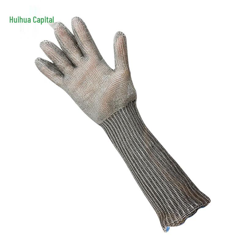 Unisex Stainless Steel Cut-Resistant Gloves