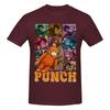 Unisex Sad Monkey Punch Meme With An Orange Toy Trendy T Shirt Streetwear Oneck Cotton Shirts
